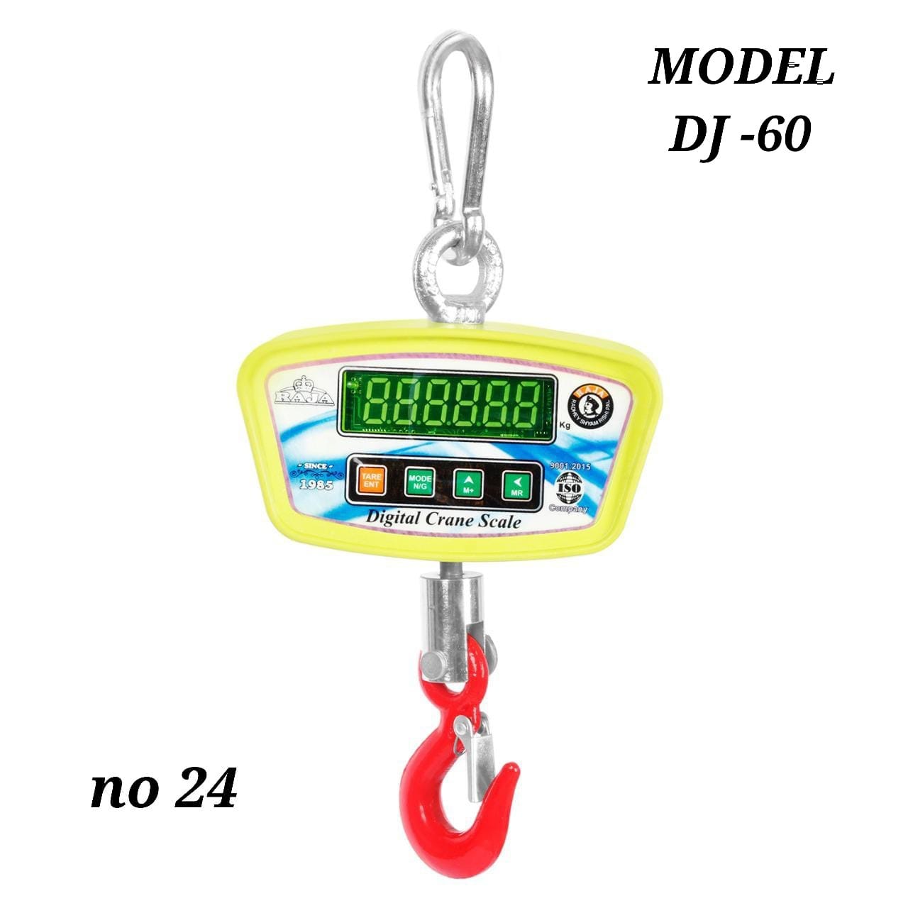 Aluminium hanging scale 200 kg capacity