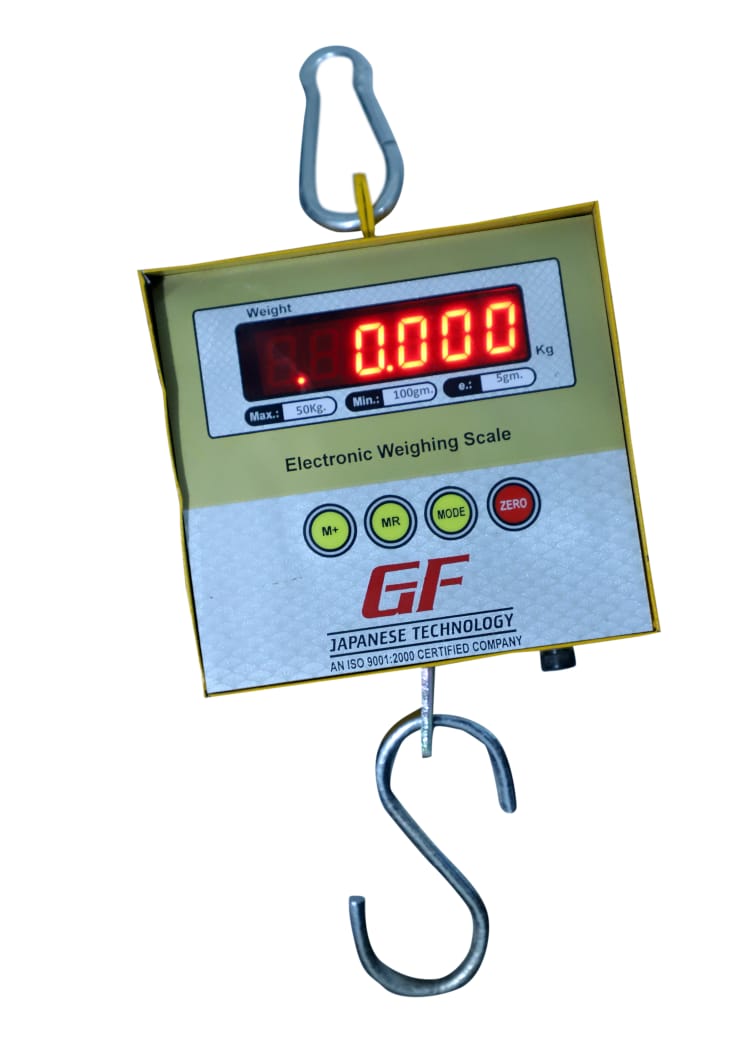 Mild steel hanging scale 50 kg