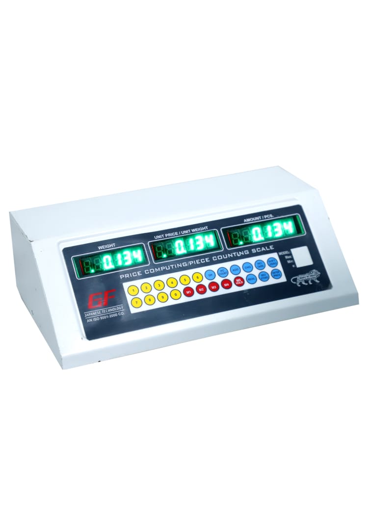 Industrial scale with price computing keypad
